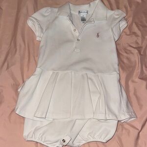 White Polo Kids Shirt by Ralph Lauren